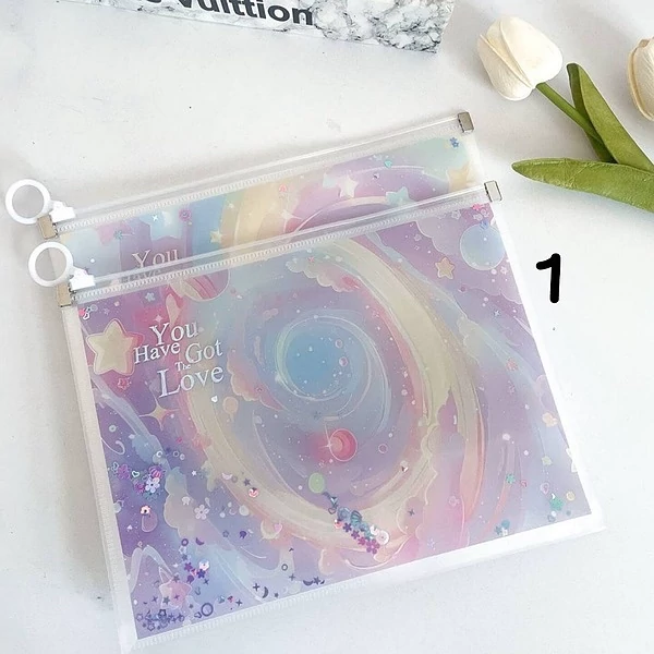 کاور جامدادی زیپی کهکشانی