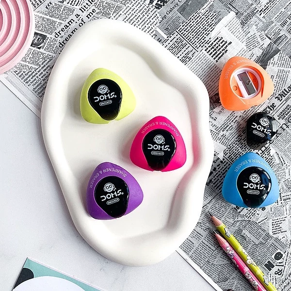 پاک کن تراش برند دامس مدل مثلث