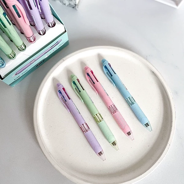 خودکار پاستلی چهاررنگ