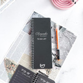 تودولیست مشکی خاص با جلد شیک و ۸۰ برگ مناسب برنامهریزی روزانه و هدفگذاری