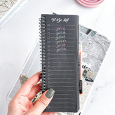 تودولیست مشکی 160 صفحه برای برنامه ریزی