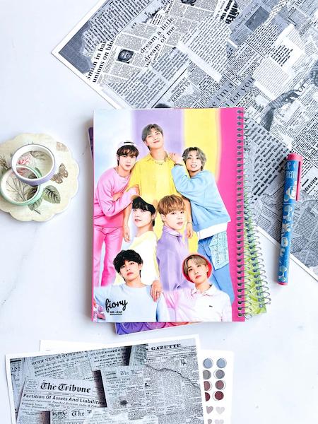 دفتر پنجاه برگ سیمی