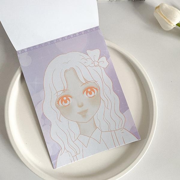 دفترچه استیکر آرایشی