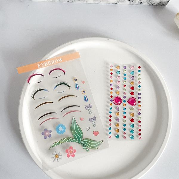 دفترچه استیکر آرایشی