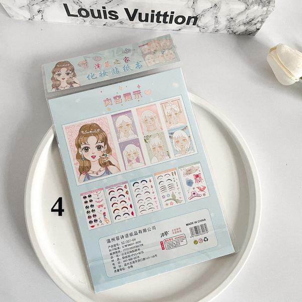 دفترچه استیکر آرایشی