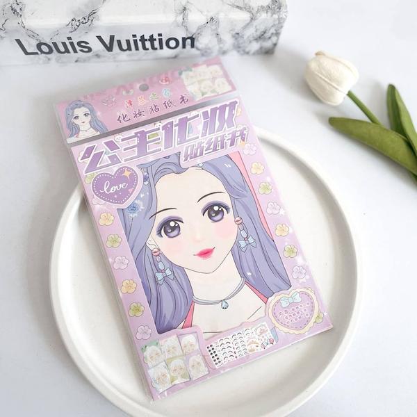 دفترچه استیکر آرایشی