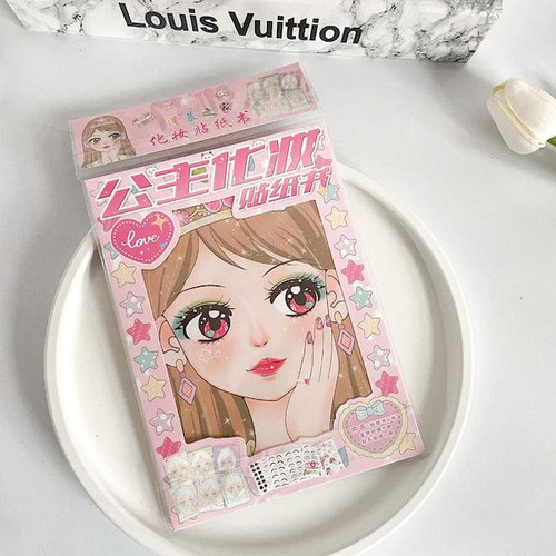 دفترچه استیکر آرایشی