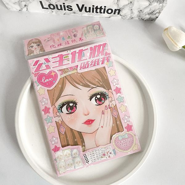 دفترچه استیکر آرایشی