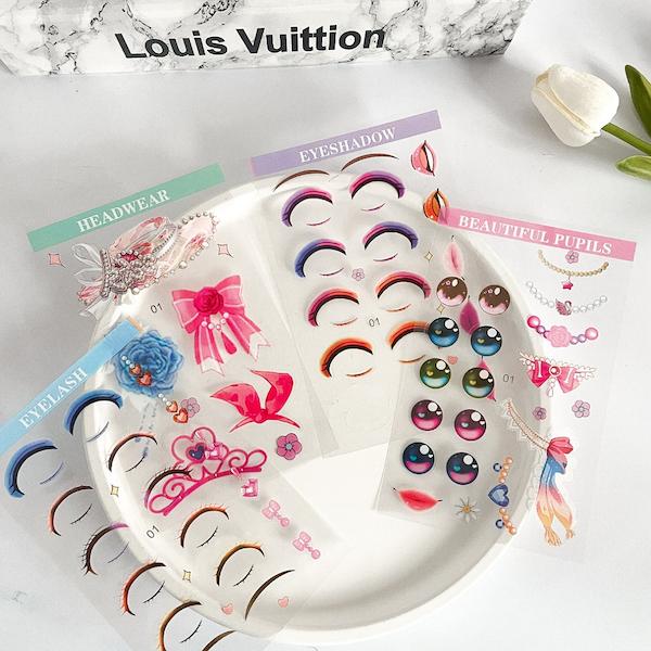 دفترچه استیکر آرایشی