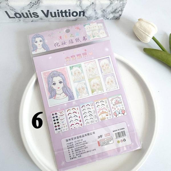 دفترچه استیکر آرایشی