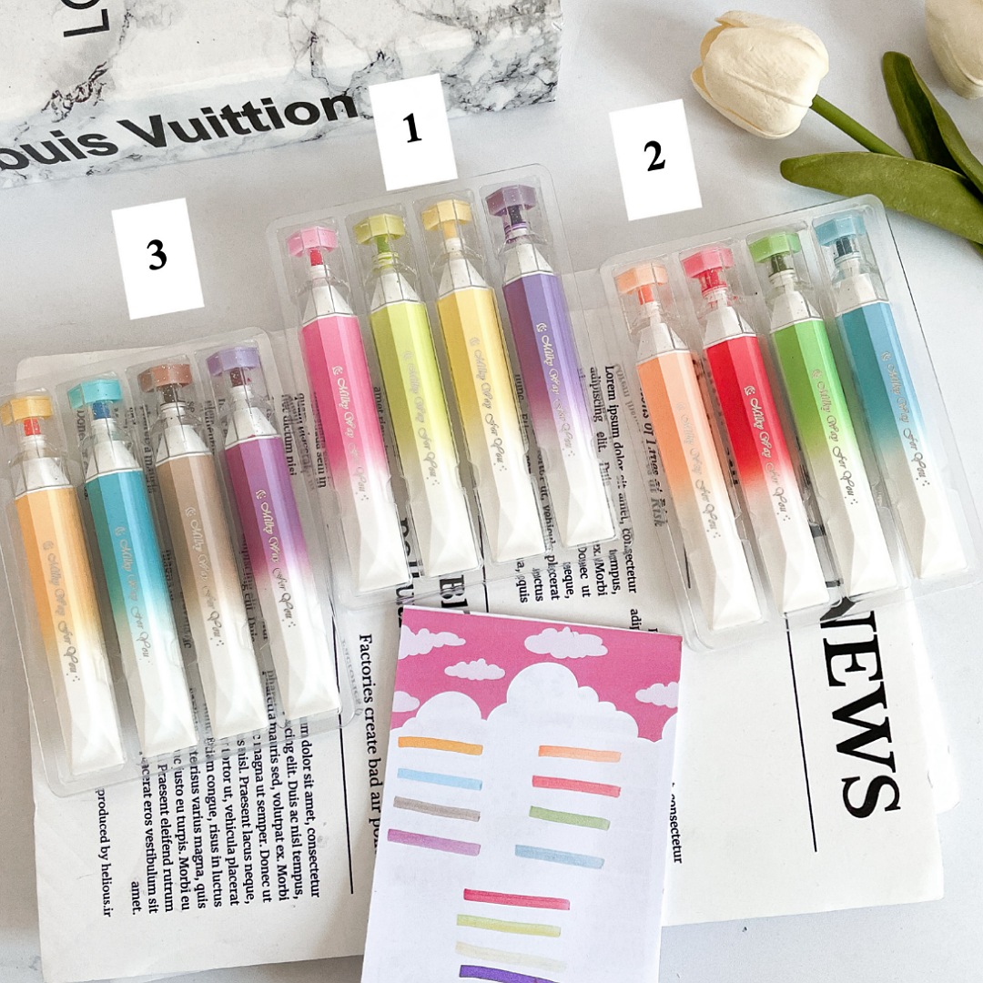 پک چهارتایی هایلایتر شش ضلعی شاین