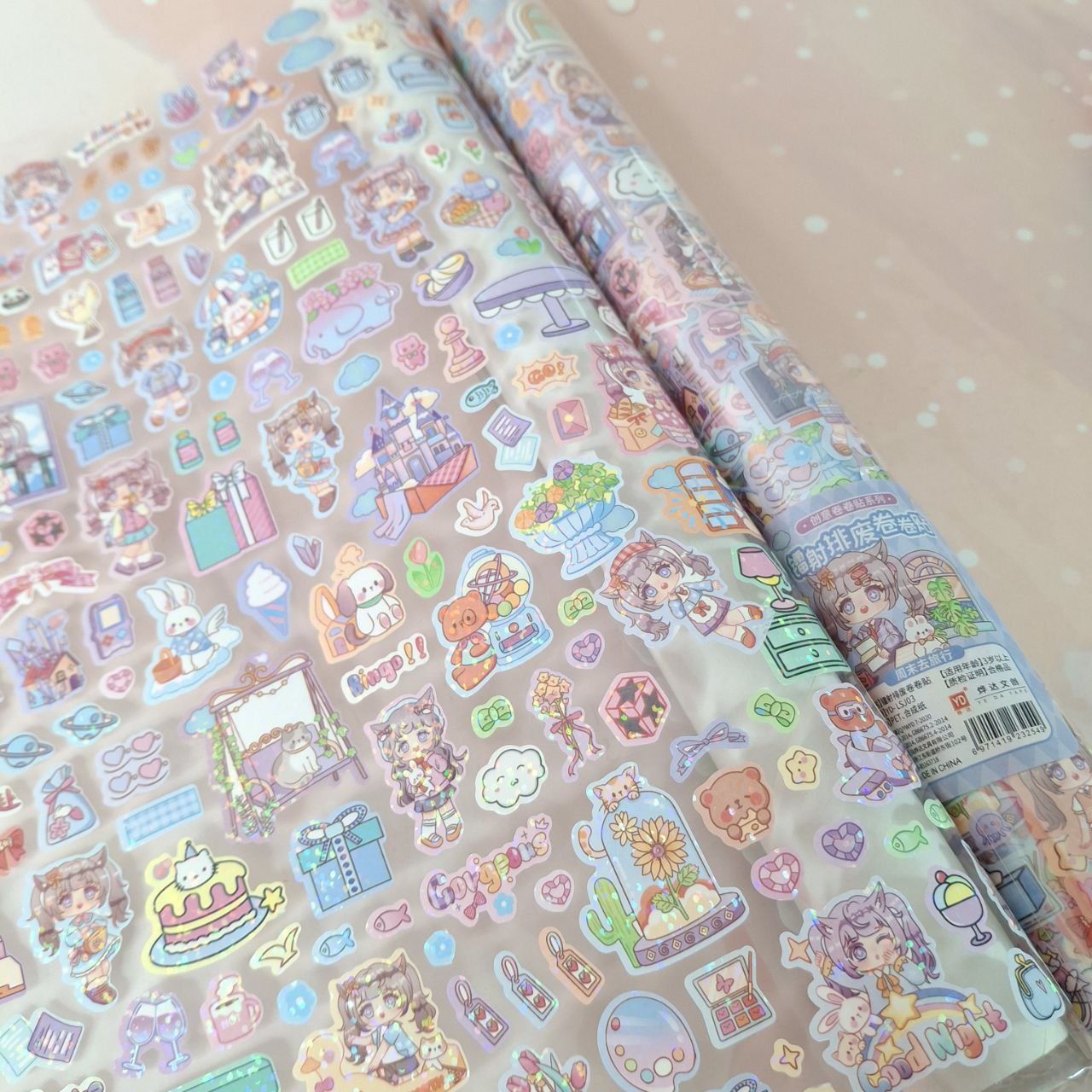 استیکر رولی سفره ای ضدآب 